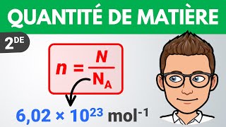 Calculer une quantité de matière mol ✏️ Exercice  Seconde  Chimie [upl. by Uolymme]