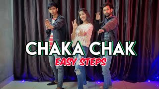 Chaka Chak Dance Steps  Learn Dance In 1 min  Haye Chaka Chak Hai Tu  shorts ytshorts [upl. by Anilam807]