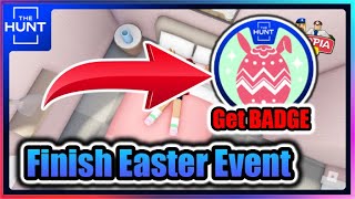 EVENT THE HUNT FIRST EDITION BADGE in Livetopia Script  Finish Easter Event [upl. by Anawk948]