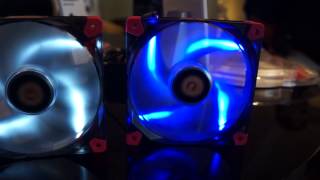 Thermaltake Luna LED Fans [upl. by Anoyek]