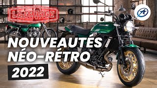 Nouveautés moto NéoRétro 2022 [upl. by Hughes]