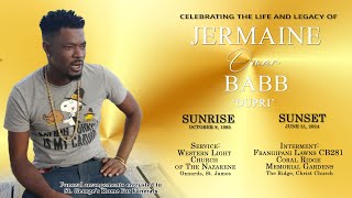 Celebrating the Life amp Legacy of Jermaine Omar Babb  Dupri [upl. by Rainwater]