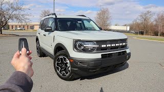 2021 Ford Bronco Sport Big Bend Start Up Test Drive Walkaround and Review [upl. by Liek220]