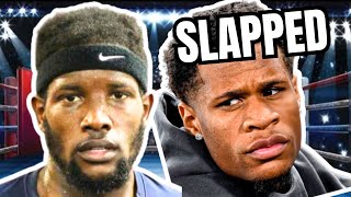 Shocking Devin Haney SLAPPED In Face By Erickson Lubin And Did Nothing Says Shakur [upl. by Wernda]