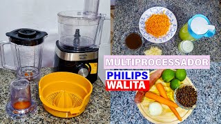 Avaliação Multiprocessador Philips Walita [upl. by Llohcin]