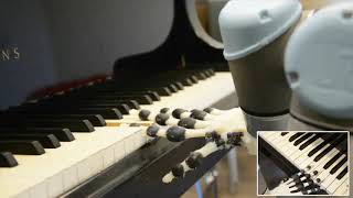 Anthropomorphic robot hand for piano playing three pieces [upl. by Enileuqaj]