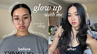 GLOW UP with me for SUMMER extreme traveling 300 miles to glow up [upl. by Nilekcaj]