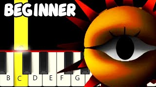 All Sprunki INFECTED Tunes  Slow and Easy Piano Tutorial  Beginner [upl. by Gautious56]