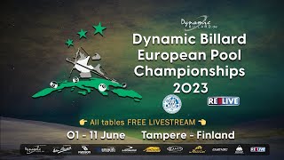 Table 6 8 Ball Dynamic Billard European Championships Men WomenWheelchair 2023 [upl. by Yllen]