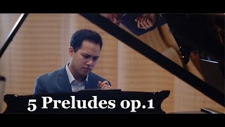 Benyamin Nuss  5 Preludes op1 [upl. by Ioved]