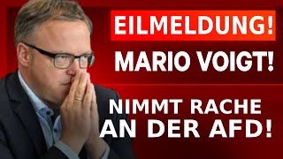 🚨 ESKALATION MARIO VOIGT RÄCHT SICH AN DER AFD [upl. by Bigler]