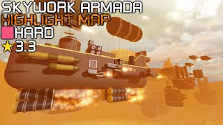 Roblox Flood Escape 2  Skywork Armada Highlight Map Low Hard [upl. by Arvind]