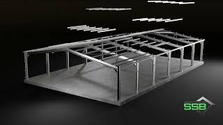 How to build a steel frame building [upl. by Razatlab272]