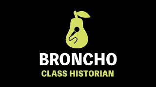 BRONCHO  Class Historian Karaoke [upl. by Annawot]