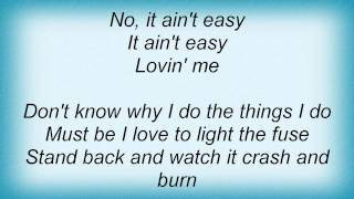 Jason Aldean  It Aint Easy Lyrics [upl. by Seleta]