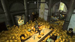 Skyrim  Cheese in Dragonsreach [upl. by Aihsetel]