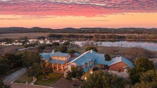 55Acre Texas Lakefront Home For Sale in Boerne TX  Estate Near San Antonio [upl. by Platus]