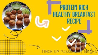 Protein Rich Healthy Breakfast Recipe Soya Chunks Recipe Weight loss Recipe [upl. by Adriana]