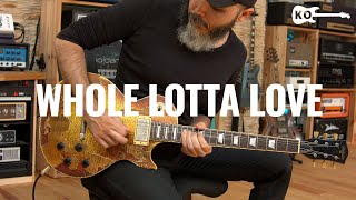 Led Zeppelin  Whole Lotta Love  Guitar Cover by Kfir Ochaion  Maybach Guitars  42 Gear Street 3 [upl. by Vogel]