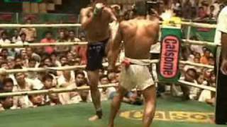 Myanmar Lethwei Tway McShawn vs Yan Gyi Aung 3 of 3 [upl. by Atiluap134]