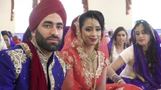 Sikh wedding highlights  Sikh wedding videography West Midlands [upl. by Lapointe]