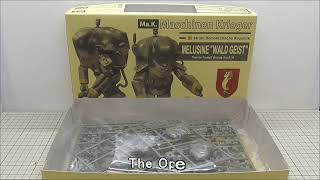 Hasegawa 135 Maschinen Krieger PKA Ausf M MELUSINE quotWALD GEISTquot Unboxing [upl. by Einahpet149]