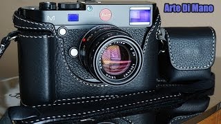 Arte Di Mano Half Case for the Leica M 240 with Grip [upl. by Randell153]