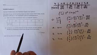 LK Mathe Abitur Beispielklausur 2025 NRW Prüfungsteil A Stochastik Wahlpflichtaufgaben [upl. by Mattox]