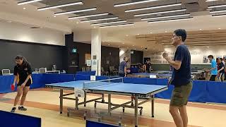 2023 autumn western Sydney table tennis A2 Vincent Chan vs Xuan Diem Mai set 3 [upl. by Lasyrc]