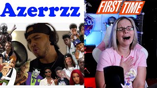 Teacher  Coach Reaction to Azerrz Hit Rap Songs in Voice Impressions 3 ft Polo G Dababy Lil Nas [upl. by Daenis]