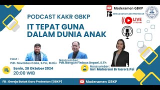 Podcast Moderamen GBKP [upl. by Okimuy]