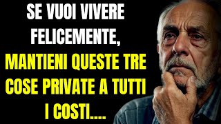 Non condividere mai queste 3 cose con nessuno… Stoicismo Filosofia di vita [upl. by Benton]