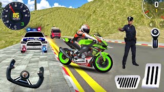 US Xtreme Motorbike  Moto Bike Police City Racing Police Car For Android 3D Driving Gameplay [upl. by Aynav]