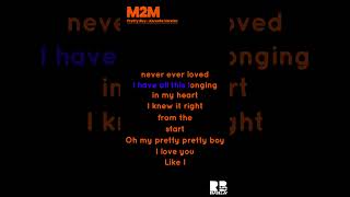 M2M  Pretty Boy  Karaoke Version [upl. by Aicnom]