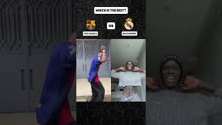 VISCA BARÇA Vs HALA MADRID Pt 27 shorts dance music halamadrid viscabarça laliga [upl. by Ollopa]