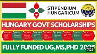 How to Apply for the Stipendium Hungaricum Scholarship 2025 [upl. by Enelhtak]