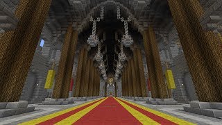 Minecraft Building Tutorials  Castle Grand Hall [upl. by Enileuqkcaj399]