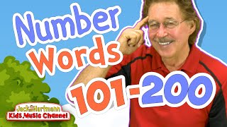 Number Words  101200  Jack Hartmann [upl. by Mears]