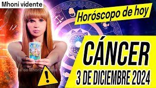 😲 tu vida CAMBIARA muy PRONTO ❌ ❌ MHONI VIDENTE 🔮 Horóscopo de hoy CÁNCER 3 de DICIEMBRE 2024❤️monhi [upl. by Longley530]