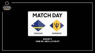 Curaçao vs Barbados  Concacaf Qualifiers  Road to 2026 [upl. by Drud266]