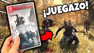 Así es ASSASSINS CREED 3 REMASTERED para Nintendo SWITCH 👍 GAMEPLAY y Unboxing ESPAÑOL [upl. by Yenal]