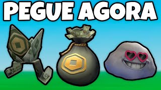 3 NOVOS ITENS GRÁTIS PARA VOCÊ PEGAR AGORA NO ROBLOX [upl. by Dody]