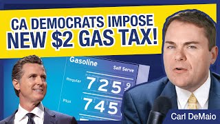 CA Democrats Impose New 2 Gas Tax [upl. by Town934]