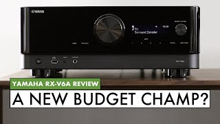 The YAMAHA Home Theater Receiver to Buy Yamaha RXV6A Receiver Review [upl. by Hauser181]