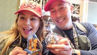 Top 10 Best Disney Christmas Ornaments at the Park with VLOG [upl. by Ahsian125]