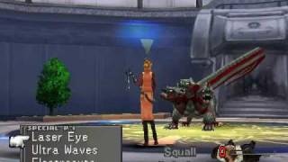 FF8 ETT Level 8 Quistis vs Cerberus No Junction IW [upl. by Burty]