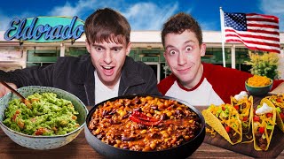 Brits Try REAL TexMex for the first time [upl. by Mettah]