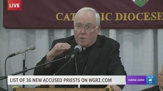 Bishop Malone answers questions about priest abuse allegations [upl. by Mitchael]