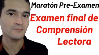 Clase 30 Examen final de Comprensión Lectora  Exani II 2024 [upl. by Arbmat730]