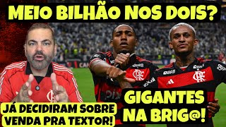 MARTELO BATIDO NO FLA POSICIONA SOBRE VENDA DE WESLEY A TEXTOR UNITED E 4 GIGANTES QUEREM LORRAN [upl. by Nayt]